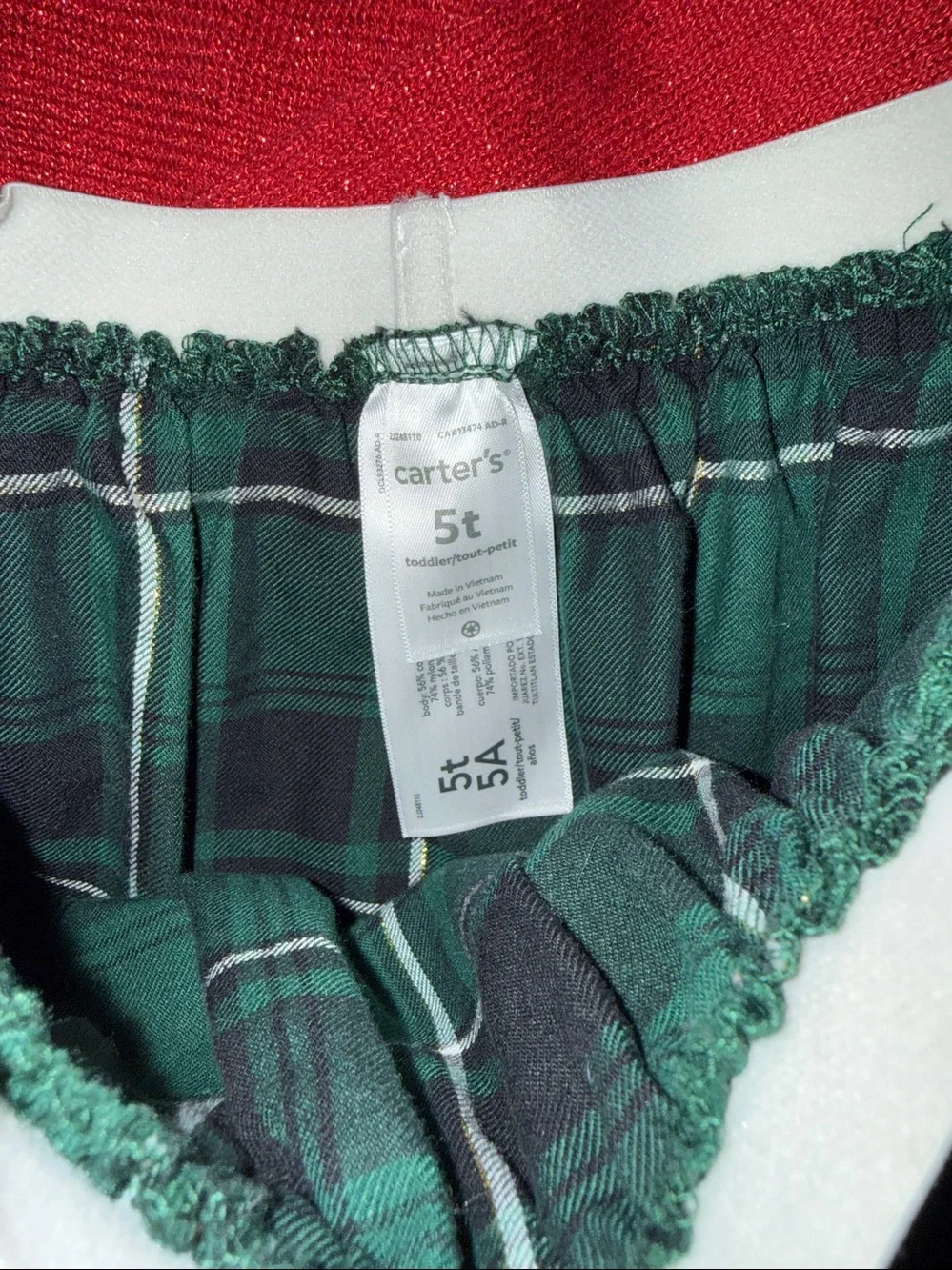 5t bundle of 3 girls Christmas pieces. Dress, skirt, shrug.